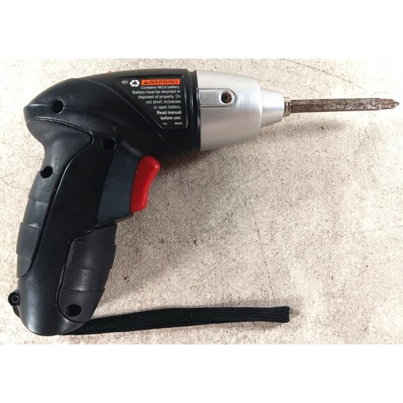 Drill Master 4.8V Cordless Screwdriver 1/4 In with Philips Head Drill Bit - Picture 4 of 5